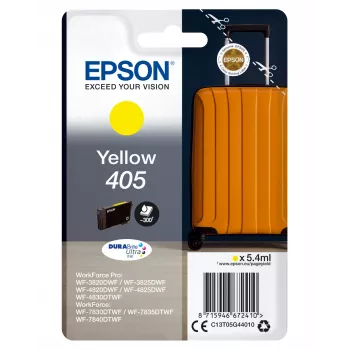 Epson 405 värikasetti 1 kpl alkuperäinen vakiokapasiteetti keltainen