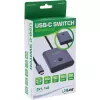InLine USB-C-kytkin, kaksisuuntainen kytkin, 10 Gb/s, 100 W