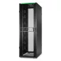 APC NetShelter SX Server Rack Gen 2, 48U, 2258H x 750B x 1200T mm, sivuseinillä, musta