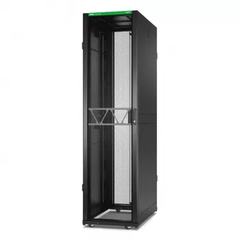 APC NetShelter SX Server Rack Gen 2, 48U, 2258H x 600W x 1070D mm, sivuseinillä, musta