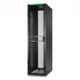APC NetShelter SX Server Rack Gen 2, 48U, 2258H x 600W x 1070D mm, sivuseinillä, musta