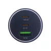 InLine USB-autolaturi Power Delivery, 2x USB-C + QC USB-A, musta