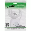 InLine Charging Cube InLine 16499A 3x suojakosketin 2x USB-C 2x USB-A valkoinen 2 m