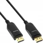 InLine DisplayPort 2.1 AOC-kaapeli, UHBR, musta 50 m