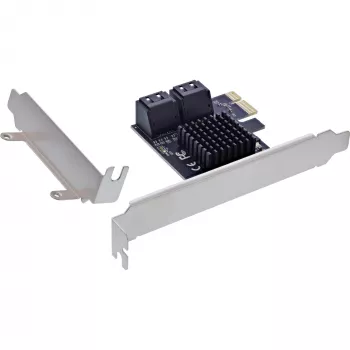 InLine SATA 6 Gb/s -ohjain 4 SATA-portilla PCI-Express 2.0