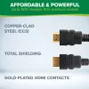 InLine HDMI-kaapeli, HDMI High Speed Ethernetillä, uros/uros, musta, 3 m