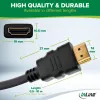 InLine HDMI-kaapeli, HDMI High Speed Ethernetillä, uros/uros, musta, 3 m