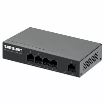Intellinet 561792 verkkokytkin Gigabit Ethernet (10/100/1000) Power over Ethernet (PoE) musta