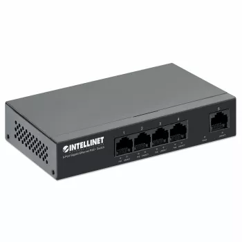 Intellinet 561792 verkkokytkin Gigabit Ethernet (10/100/1000) Power over Ethernet (PoE) musta