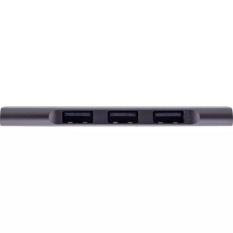 InLine ohut USB-C-keskitin, 4-porttinen, USB 3.0 + 3x USB 2.0, ohut muotoilu