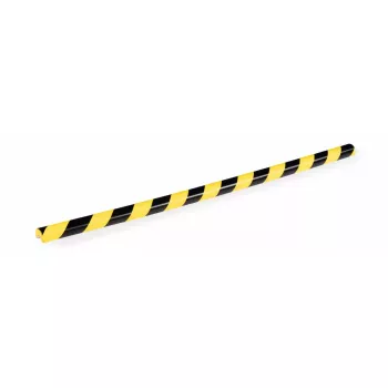 Durable C25R polyuretaanituote musta keltainen pyöristetty 1000 mm
