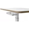 Tietokonepöytälevy Leitz 65340001 neliö alumiini tummanharmaa 600x800x650mm