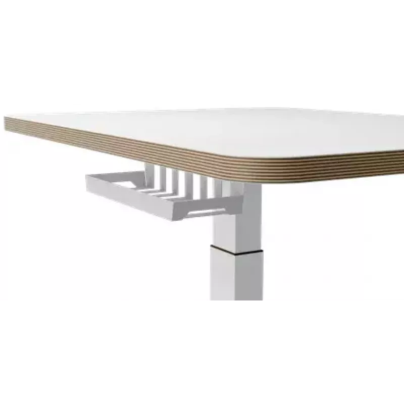 Tietokonepöytälevy Leitz 65340001 neliö alumiini tummanharmaa 600x800x650mm