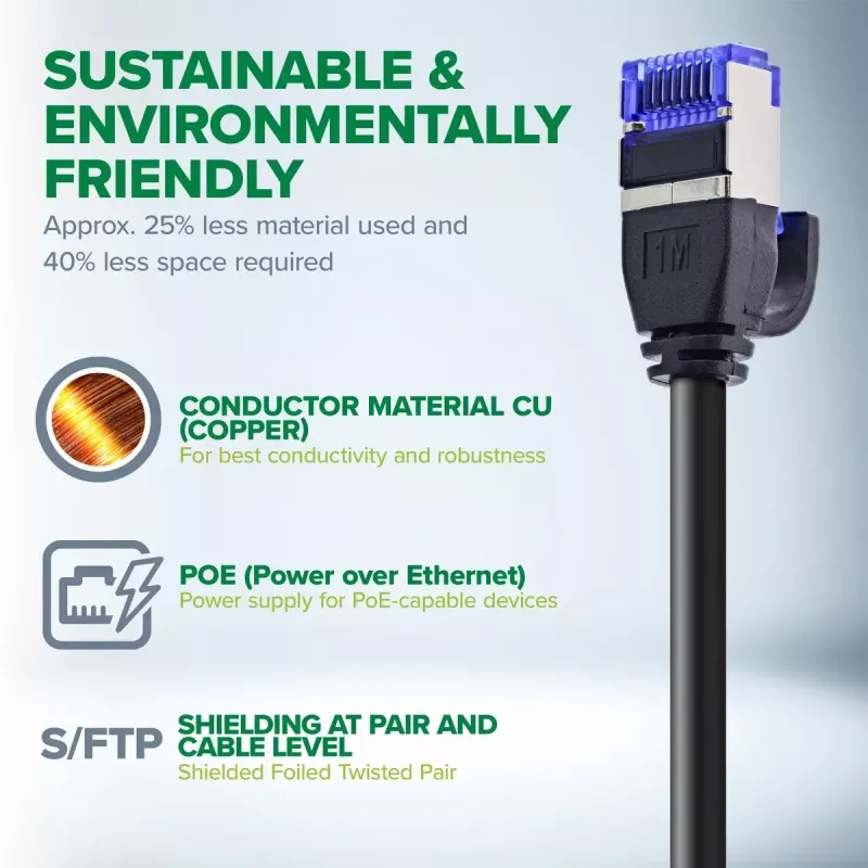 InLine 74902Y verkkokaapeli keltainen 2 m Cat6a S/FTP (S-STP)