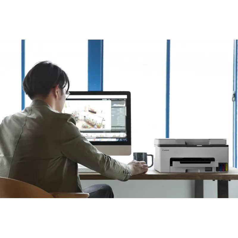 Monitoimi-mustesuihkutulostin Canon MAXIFY GX1050 — A4, väri, 600 x 1200 DPI, Wi‑Fi, Ethernet, duplex