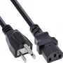 InLine 16658J virtajohto musta 1,8 m verkkopistoke tyyppi B IEC C13