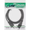 InLine 16658J virtajohto musta 1,8 m verkkopistoke tyyppi B IEC C13