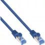 InLine 72655B verkkokaapeli sininen 0,5 m Cat6a S/FTP (S-STP)