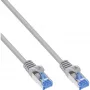 InLine 72614 verkkokaapeli harmaa 1,5 m Cat6a S/FTP (S-STP)