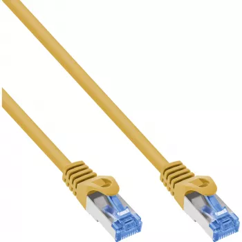 InLine 72601Y verkkokaapeli keltainen 1 m Cat6a S/FTP (S-STP)