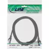 InLine 72633S verkkokaapeli musta 0,3 m Cat6a S/FTP (S-STP)