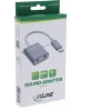 Äänisovitin InLine 33051F USB Type-C harmaa 42x30x12mm
