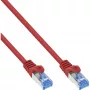 InLine 72603R verkkokaapeli punainen 3 m Cat6a S/FTP (S-STP)