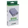 Äänisovitin InLine 33051E USB Type-A harmaa 42mm x 30mm x 12mm