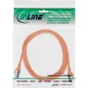 InLine 72633O verkkokaapeli oranssi 0,3 m Cat6a S/FTP (S-STP)