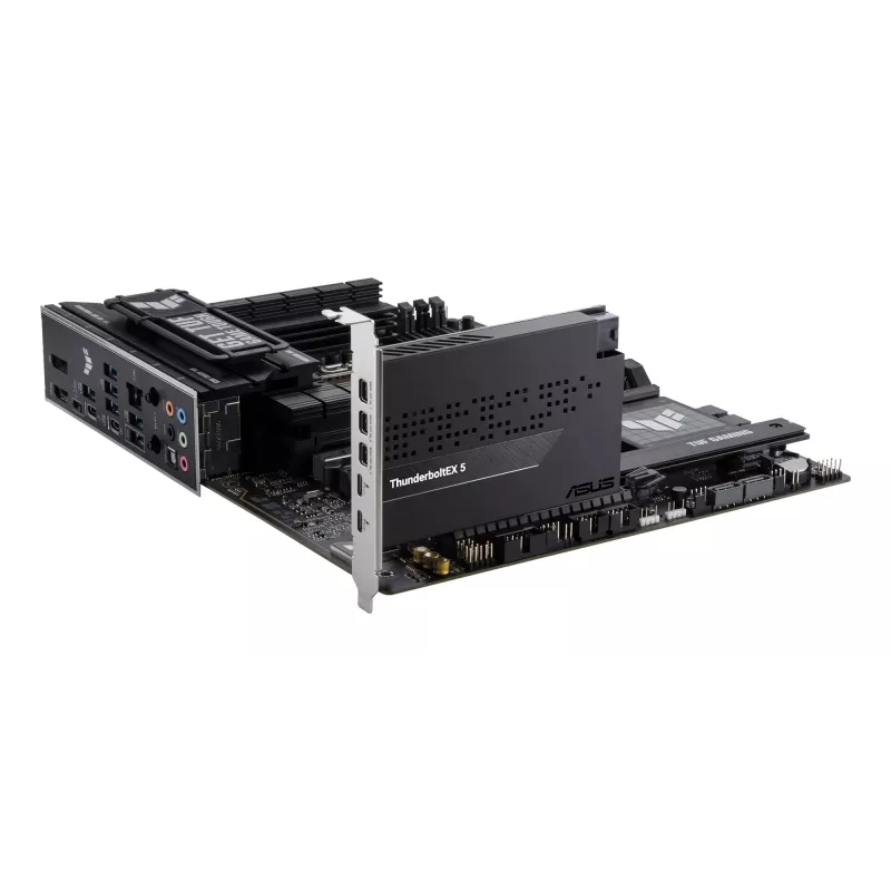 Liitäntäkortti ASUS ThunderboltEX 5 — PCIe 4.0, Intel JHL9580, Mini DisplayPort, USB 2.0, 120 Gbit/s