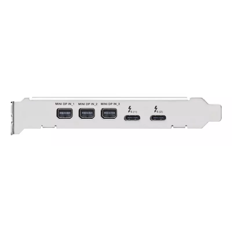 Liitäntäkortti ASUS ThunderboltEX 5 — PCIe 4.0, Intel JHL9580, Mini DisplayPort, USB 2.0, 120 Gbit/s
