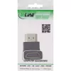 HDMI-sovitin InLine 17991F HDMI A musta harmaa kullattu