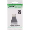 InLine 17991C kaapelisovitin HDMI A Mini HDMI C musta, harmaa