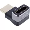 HDMI-sovitin InLine 17991G musta harmaa kullattu