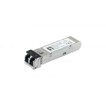 LevelOne 2.5 Gbps monimuotolähetin-vastaanotin SFP, 300 m, 850 nm, kuitu, 2500 Mbit/s, SFP, LC, 50/125 µm, 300 m
