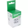 Virtapistoke-adapteri tyyppi F tyyppi C euro-pistoke valkoinen InLine 16471D
