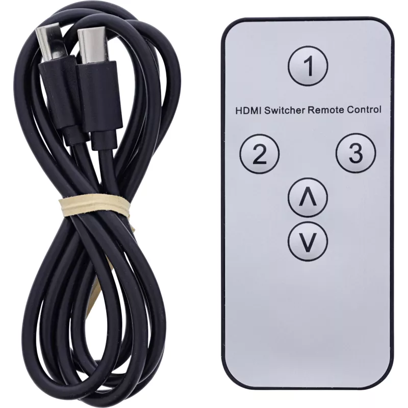 HDMI-kytkin InLine 65020 3-porttia 8K 60Hz HDCP 2.3