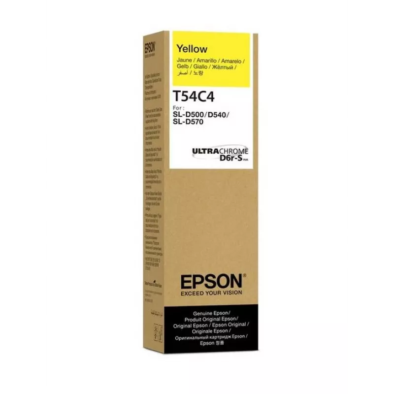 Värikasetti Epson T54C keltainen SURELAB SL-D500