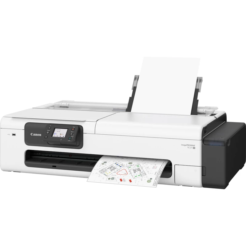 Suurikokoinen mustesuihkutulostin Canon imagePROGRAF TC-21M — väri, 2400 x 1200 DPI, A1, Wi‑Fi, Ethernet, 1 GB muisti