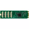 InLine 76660W sisäinen sarjasovitin M.2 liitin ASIX AX99100 4 Gbit/s