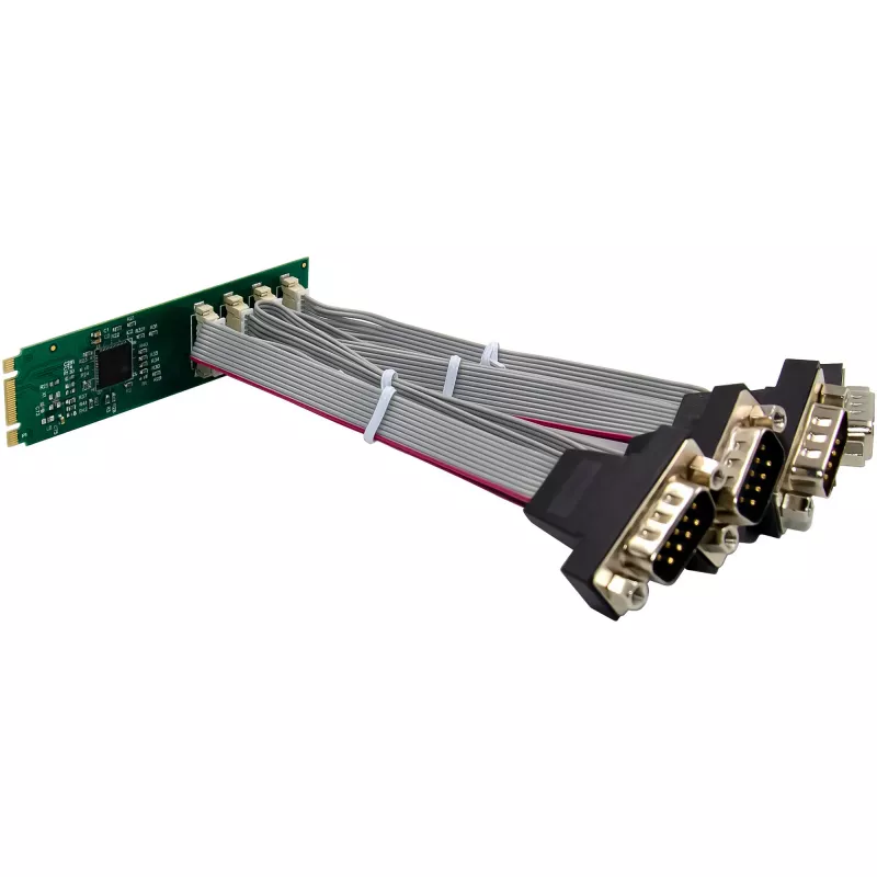 InLine 76660W sisäinen sarjasovitin M.2 liitin ASIX AX99100 4 Gbit/s