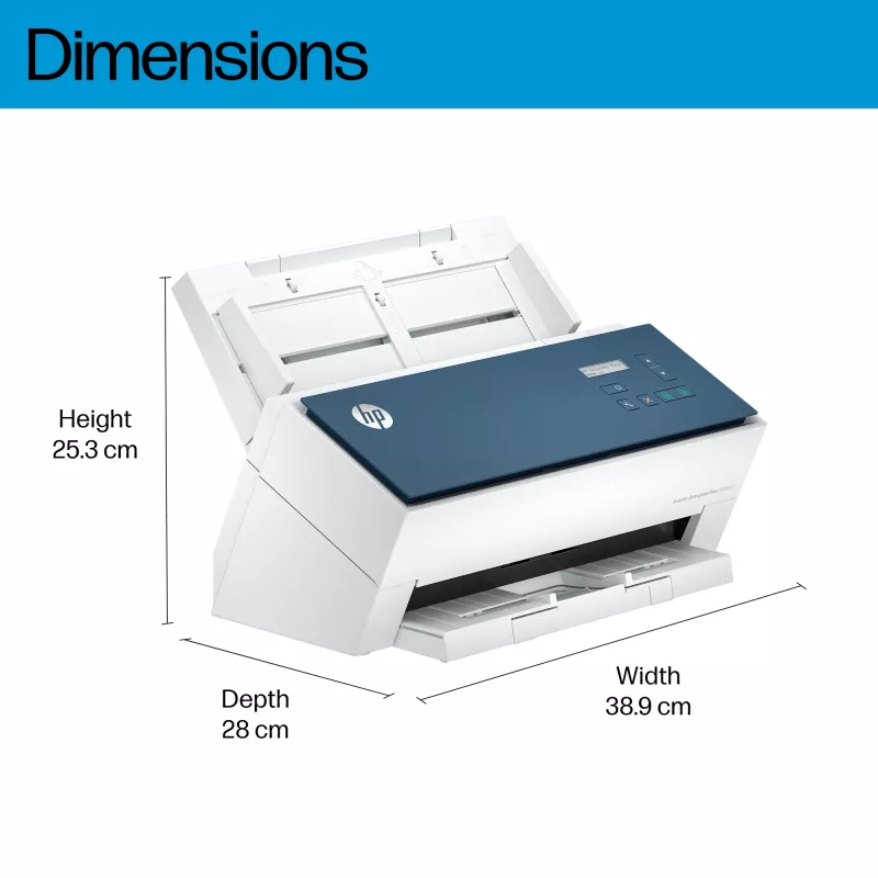 HP ScanJet Enterprise Flow 9000 s1 arkinsyöttöskanneri 600 x 600 DPI