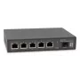 LevelOne GEP-0625 verkkokytkin hallitsematon 2.5G Ethernet (100/1000/2500) Power over Ethernet (PoE) musta