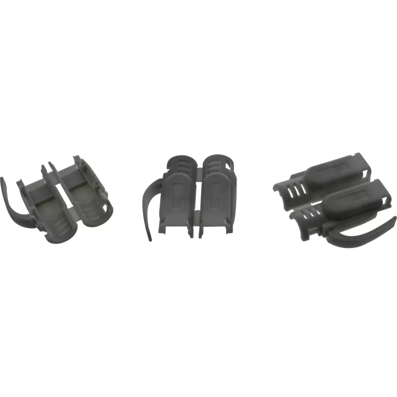 InLine puristusliitin Cat.6A RJ45 suojattu, 3-osainen musta 100 kpl:n pakkaus