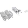 InLine puristusliitin Cat.6A RJ45 suojattu, 3-osainen harmaa 10 kpl:n pakkaus
