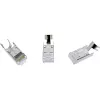 InLine puristusliitin Cat.6A RJ45 suojattu, 3-osainen harmaa 10 kpl:n pakkaus