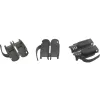 InLine puristusliitin Cat.6A RJ45 suojattu, 3-osainen musta 10 kpl:n pakkaus