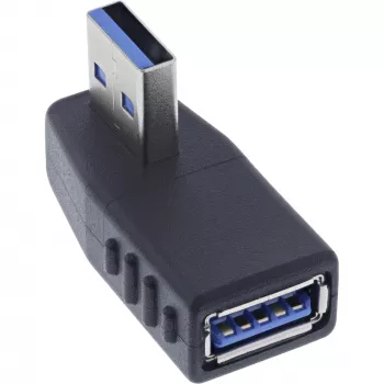 Kulmamallinen 270° USB 3.2 Gen 1 -adapteri InLine 35300U — USB Type-A – Type-A, kulmaliitäntä