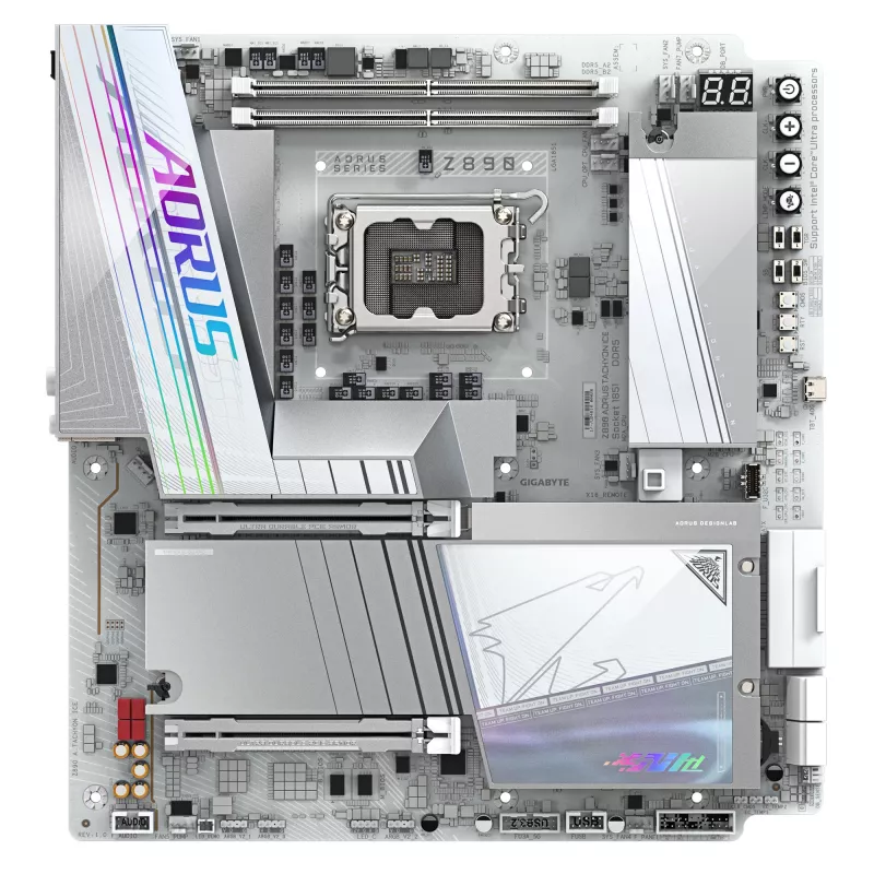Emolevy Gigabyte AORUS Z890 TACHYON ICE - Z890-piirisarja - LGA1851 - E-ATX