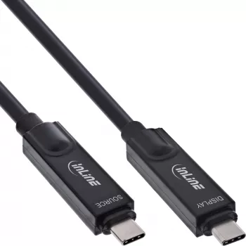 InLine 35799I USB-kaapeli USB 3.2 Gen 2 (3.1 Gen 2) 10 m USB C musta